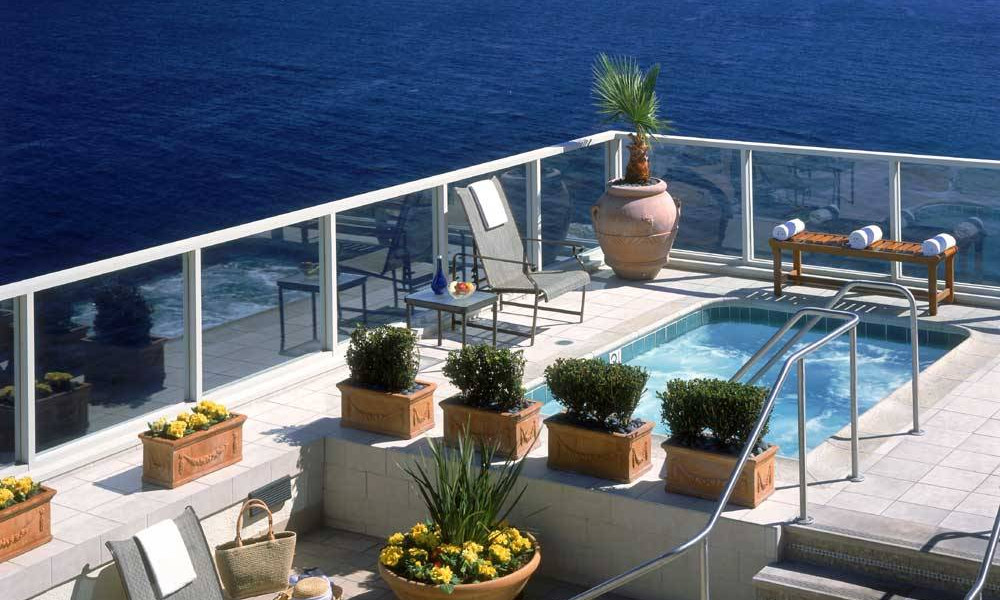 Penthouse Rooftop Spa, Monterey Hotel