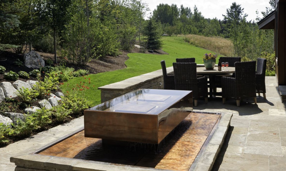 custom water feature