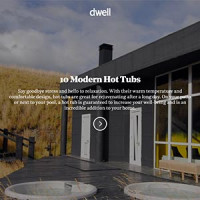 Dwell – 10 Modern Hot Tubs