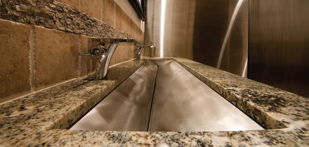 Custom Undermount Sinks Stainless Steel Vessel Diamond Spas