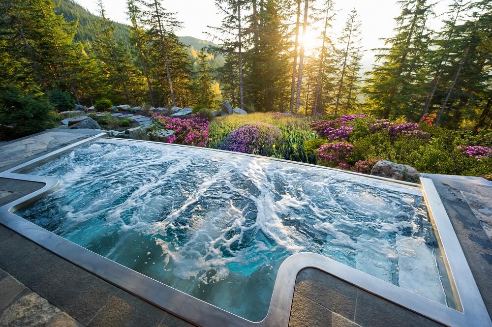 Plunge Pool Hot Tub Combo