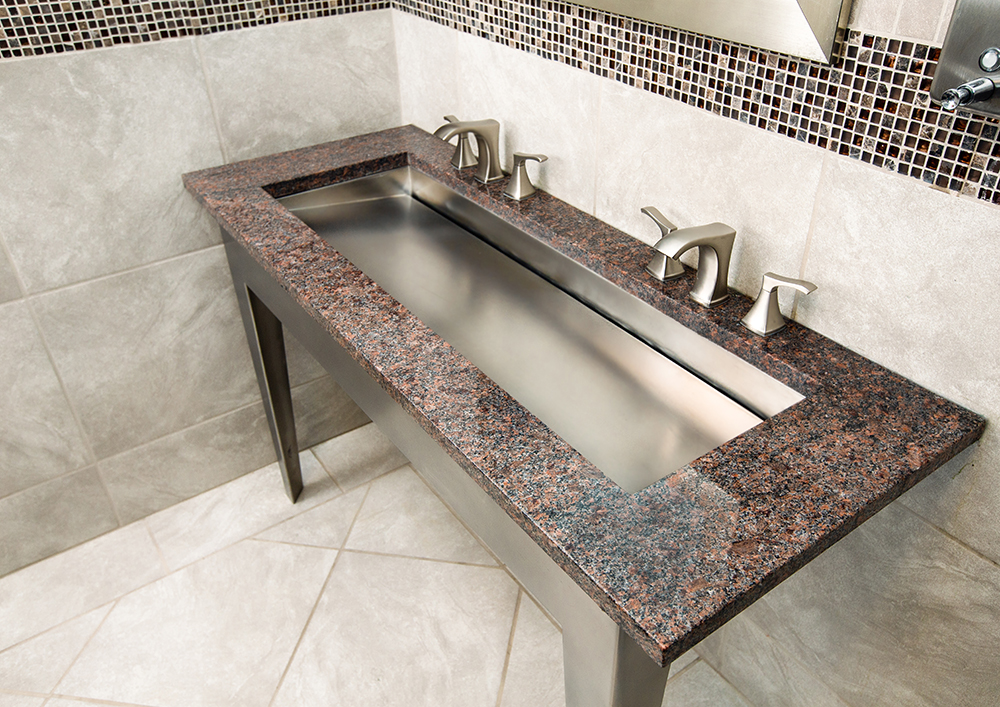 Custom Undermount Sinks Stainless Steel Vessel Diamond Spas