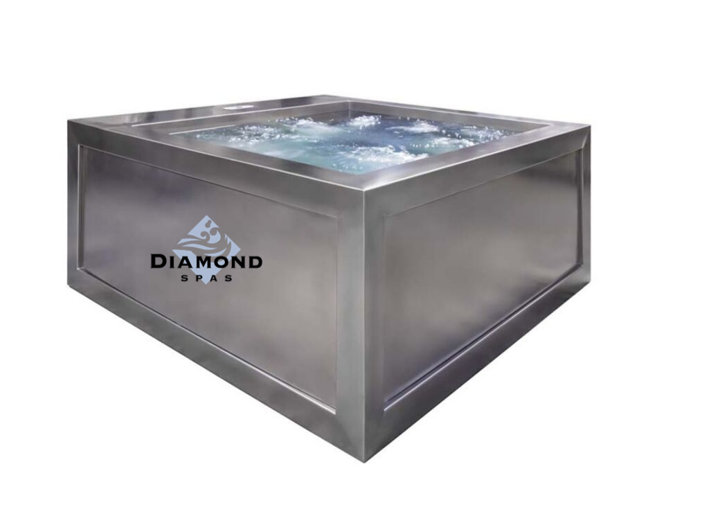 Diamond Spas Stainless Steel Portable Spa